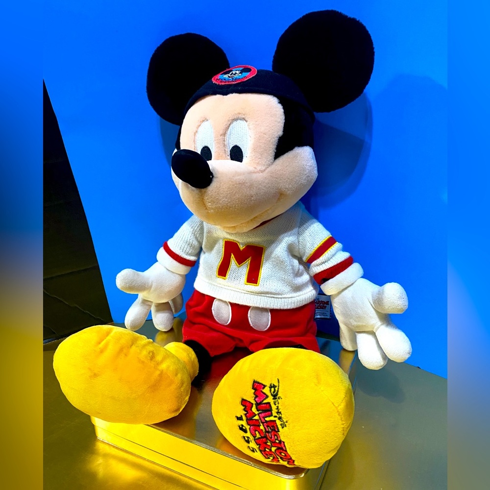 DISNEY VTG 90s MICKEY MOUSE CLUB MOUSEKETEER MILESTONE MICKEY 1955 EXCLUSIVE 20”